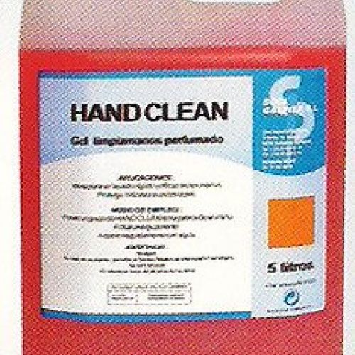 HAND CLEAN. Gel neutro para el lavado de manos. Perfumado aroma Lavanda. Garrafa de 5 Lts.