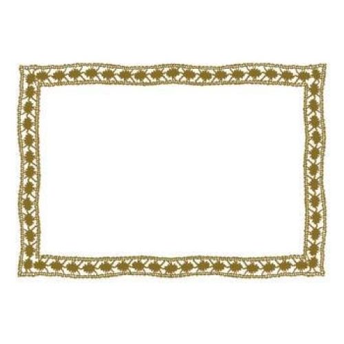 MANTELIN DENTELLE 30X40 BLANCO DRY TISSUE