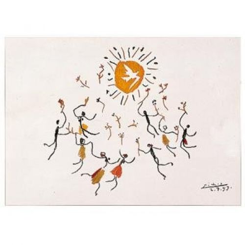 MANTELINES OFFSET LA SARDANA 31X43CM ( 2