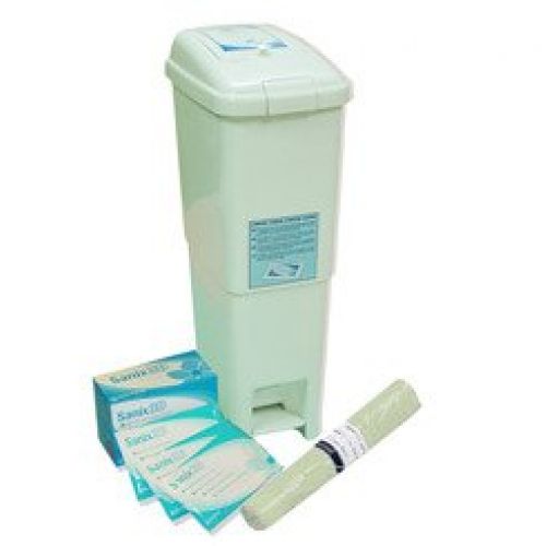 KIT SANI BOX. Kit completo de Contenedor Sanitario.