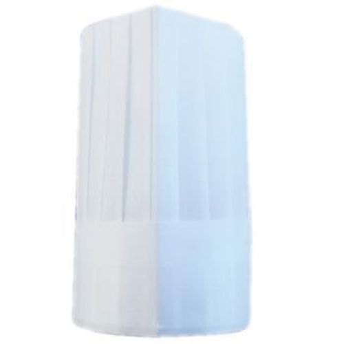 GORRO CHEF TELADO AJUSTABLE 26 CM. BLANCO PAPEL (10 UNID.) Ref. 1.55.13