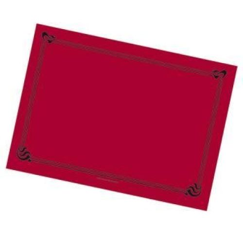 MANTELIN SNACK 50 GRS. 43X31CM BURDEOS CELULOSA