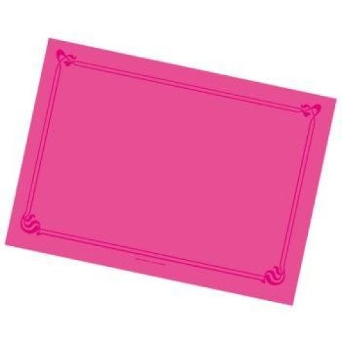 MANTELINES SNACK 43x31 CM. FUCSIA CELULOSA