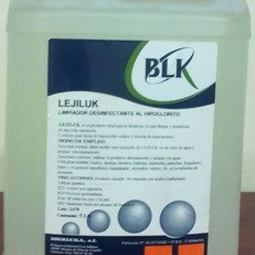 LEJILUK, Detergente con lejia, Garrafa de 5 Lts.