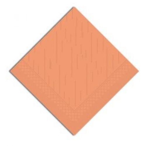 SERVILLETAS 4 CAPAS 45X45 CM. SALMON TISSUE (750 UNID.)