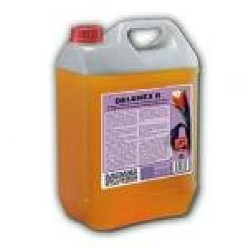 DELENEX DR  Detergente para lavavajillas automático. Aguas duras. Detergente líquido alcalino de espuma controlada y gran rendimiento, para el lavado automático de vajilla y cristalería. Garrafa de 12 Kg.