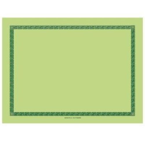 MANTELINES 30x40 CM. VERDE MANZANA DRY TISSUE