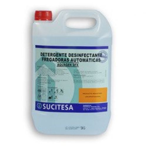 AQUAGEN DFX . Detergente desinfectante espuma controlada. Garrafa de 5 Kg.