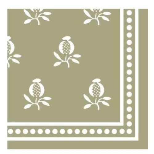 SERV. DOUBLE POINT PERSICO 40X40 CM BEIGE TISSUE (1200 UNID.)