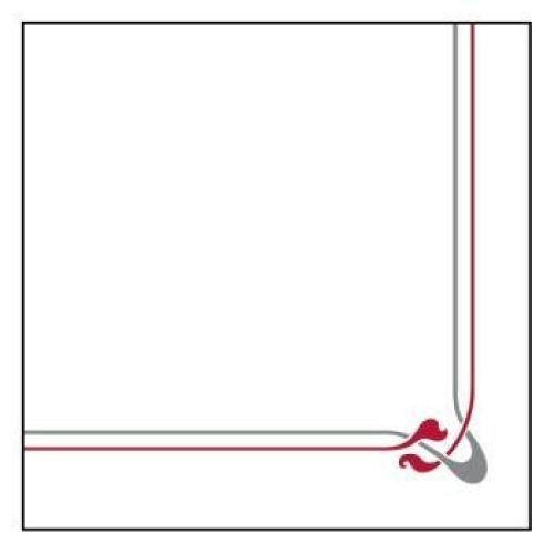 SERVILLETAS MAXIM 40x40 CM. BLANCO DRY TISSUE (750 UNID.)