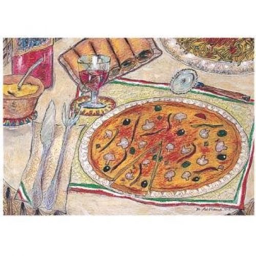 MANTELINES OFFSET PIZZA & PASTA 31X43CM ( 2
