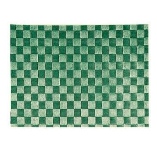 MANTELIN 30,3X42,70CM VERDE RAFIA (1 UNID.)