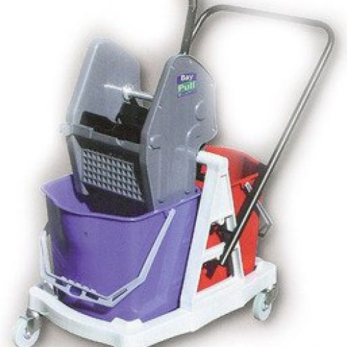 Ref. 8076. Sistema Doble Cubo 2 X 18 litros " NEPTUNO ". Prensa y Asa ya incluidas en el equipo.