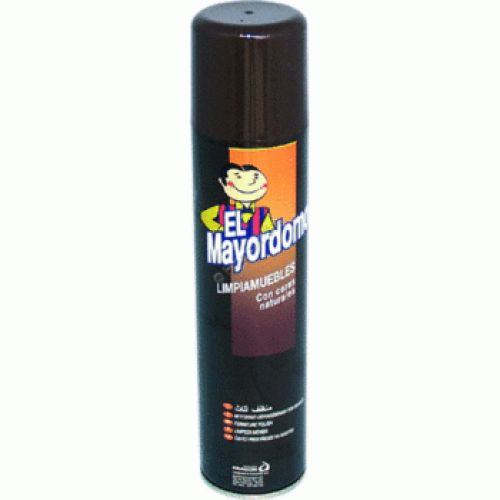 MAYORDOMO  Spray limpia muebles de 520 ml.