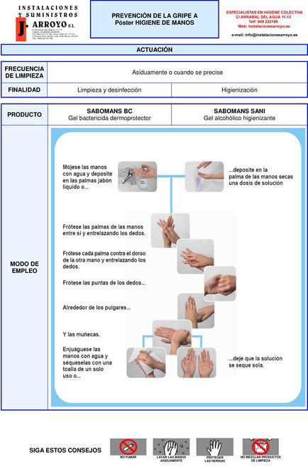 prevención gripe a